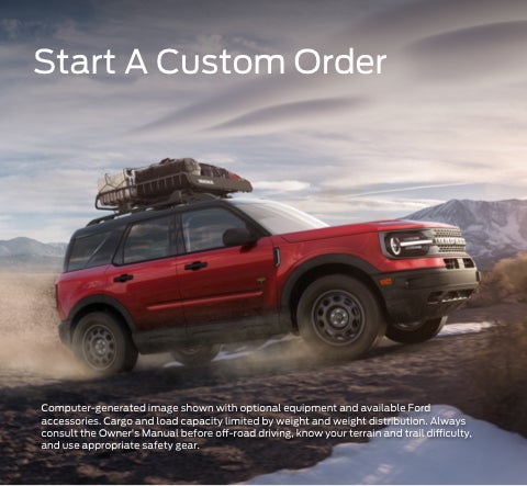 Start a custom order | Brinson Ford of Corsicana in Corsicana TX